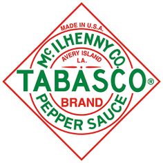 the logo for tabasco brand, which is made in u s a n y c