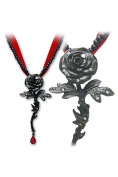 Rose of Passion Pendant - Gothic necklaces and jewelry Alchemy Gothic Jewelry, Gothic Roses, Collar Rosa, Punk Rock Jewelry, Alchemy Gothic, Gothic Pendant, Dark Jewelry, Gothic Rose, The Rocky Horror Picture Show