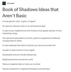 Book Of Shadows Ideas, The Book Of Shadows, Grimoire Book, Under Your Spell, Wiccan Witch, Eclectic Witch, Wiccan Spell Book, Witchcraft Spell Books, Book Of Shadow