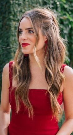 Bridesmaid Hair Inspo, Bridemaids Hairstyles, 2023 Prom, Bridesmaid Hair Makeup, Bridesmaid Hair Down