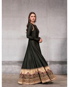 Full Flare Gown, अनारकली सूट, Silk Anarkali Gown, Indian Dress Up, Aditi Rao Hydari, Aditi Rao, Silk Anarkali, Gown Suit