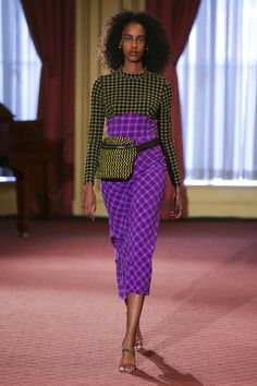 Purple Runway, Runway Outfits, Very Peri, 2019 Fashion, Rachel Comey, Fashion 2018, Fashion Show Collection, Curvy Fashion, Spring Summer Fashion