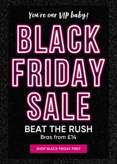 the black friday sale is now on