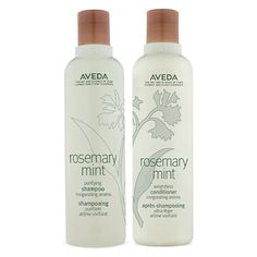 PRICES MAY VARY. Aveda Rosemary Mint Shampoo Conditioner 8.5 Duo. Purifying shampoo gently clarifies hair, leaving it feeling squeaky clean, reset and shiny. Micelles gently remove product buildup and impurities & White vinegar helps purify. Naturally derived lightweight conditioner helps prevent tangles and static. Leaving hair feeling full of weightless body and shine. Aveda Rosemary Mint, Aveda Products, Rosemary Mint Shampoo, Clarify Hair, Mint Shampoo, Aveda Hair, Rosemary Mint, White Vinegar, Shampoo Conditioner