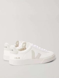 Shop VEJA Campo Suede-Trimmed Leather Sneakers, Explore the latest in-season VEJA collection today on MR PORTER Low-top Sneakers With Rubber Waffle Outsoles, Everyday Low-top Sneakers With Rubber Waffle Outsoles, Comfortable Leather Sneakers With Speckled Midsole, Modern White Sneakers With Speckled Midsole, Comfortable White Leather Sneakers, White Vulcanized Sole Sneakers For Everyday, White Leather Sneakers With Speckled Midsole, Everyday White Vulcanized Sole Sneakers, Everyday Sneakers With Vulcanized White Sole