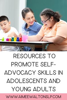 While some of my life skills students begin to talk about transitioning into the employment setting, and prepare for life after high school, I’ve been doing lots of research on ways to best support them and their self-advocacy skills during this transition period. I’ve put together just a few of my favorite resources that I’ve discovered along the way to teach self-advocacy to adolescents and young adults with disabilities. High School Transition Special Education, Disabilities Activities, Therapy Inspiration, School Transition