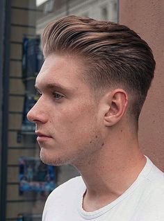 Mens Slicked Back Hairstyles, Basic Skincare Routine, Alpha Males, Basic Skincare, Gents Hair Style, Mens Hairstyles Medium