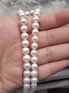 5-6mm round pearls, AA, natural pearl beads, white freshwater pearls, drilled, pearl strand, wedding, 15.7" Will get 1 strand genuine freshwater pearls, fully drilled white approx. 5-6mm pearls, 15.5 inches per strand More quantity? Wholesale price?Convo us! White Pearl Necklace With 8mm Beads, Pearl Necklace With 8mm Beads, Pearl White Akoya Pearl Necklace With Round Beads, Akoya Pearl Necklace With Round Beads, Pearl White Pearl Necklace With 8mm Beads, White Akoya Pearl Round Bracelet, White Akoya Pearl Bracelet, Wedding Pearl Necklace With 8mm Beads, Pearl Strand