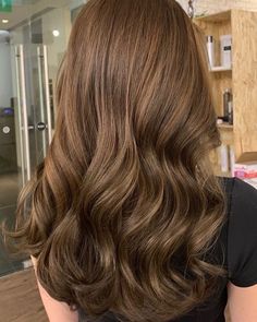 Highlights On Light Brown Hair, Highlights Long Hair, Guytang Mydentity, Full Head Highlights, Golden Brown Hair, Beauty Hair Color