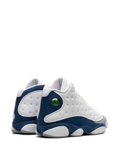 Jordan Air Jordan 13 "French Blue" high-top Sneakers - Farfetch Mid-top Basketball Shoes With Contrast Sole, Custom High-top Sneakers Medium Fit, Custom High-top Sneakers With Medium Fit, Blue High-top Sneakers With Contrast Sole, Sports High-top Sneakers With Comfort Fit And Rubber Sole, High-top Sneakers With Laces And Medium Fit, Medium Fit High-top Sneakers With Laces, High-top Jordan Shoes With Boost Midsole And White Sole, Blue Mid-top Basketball Shoes With Contrast Sole