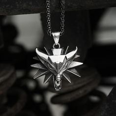 Buy 2 Get 1 Free (code: B2G1) Add any 3 items into the cart, 1 stainless steel item will be FREE after applying coupon code: B2G1 This wolf head pendant is strong and sturdy, showing the strength of the wearer. Witcher Medallion, Gothic Elements, Magical Beings, Goat Skull, Tiger Pendant, Stainless Steel Cross Pendant, Ear Chain, Viking Pendant, Wild Hunt