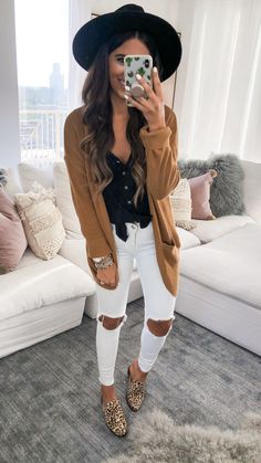 Houston Fashion, Mode Boho, Cute Spring Outfits, Fashion Blogger Style, Outfit Trends, Outfits With Hats, Urban Chic, Fall Fashion Outfits