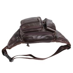 * Top grade cowhide 
 * Deep shade of brown Brown Anti-theft Pouch Bag, Leather Bag With Zipper Pocket For Outdoor, Leather Pouch Bags For Outdoor Activities, Brown Pouch Bag For Outdoor Activities, Multifunctional Chest Bag With Zipper Pocket, Multifunctional Chest Pouch Bag With Zipper, Everyday Chest Bag With Cell Phone Pocket, Brown Anti-theft Bag For Outdoor Activities, Everyday Carry Pouch Bag With Pockets