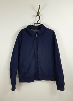 Tommy Hilfiger Dark Blue Jacket Full Zip Men Size: XL Measurements: Back Length: 70cm / 27,5 inches Pit to pit:        60cm / 23,5 inches Shoulders:      50cm / 19,5 inches Sleeve Length: 70cm / 27,5 inches Shipping time to European Union countries 7-14 business days up to 21 business days, to other countries 14-28 days up to 40 days. Often parcels come faster, but there can be delays as well. Winter time or by other reasons parcel may come later. We can not make any influence on shipping time, Tommy Hilfiger Cotton Long Sleeve Outerwear, Casual Cotton Tommy Hilfiger Outerwear, Tommy Hilfiger Cotton Casual Outerwear, Tommy Hilfiger Cotton Outerwear, Blue Tommy Hilfiger Outerwear With Pockets, Casual Tommy Hilfiger Outerwear With Pockets, Long Sleeve Tommy Hilfiger Outerwear For Streetwear, Tommy Hilfiger Long Sleeve Outerwear For Streetwear, Casual Blue Tommy Hilfiger Outerwear