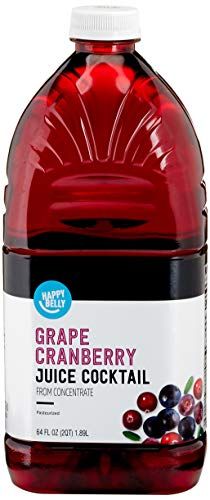 a bottle of grape cranberry juice