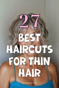 27 best haircuts for thin hair Hair For Round Face Shape, Sassy Haircuts, Layered Haircuts For Medium Hair, Aging Hair, Best Haircuts, Puerto Banus, Long To Short Hair, Short Hair Trends, Short Hair Styles For Round Faces