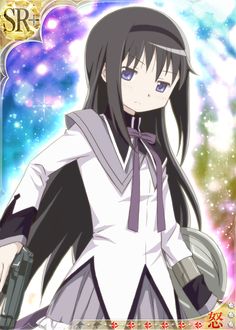 an anime character with long black hair and blue eyes wearing a white shirt and tie