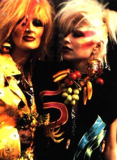 Jane Khan and Patti Bell designers Alt Culture, Diana Riggs, Pete Burns, 80s Stuff, Glam Punk, Emma Peel