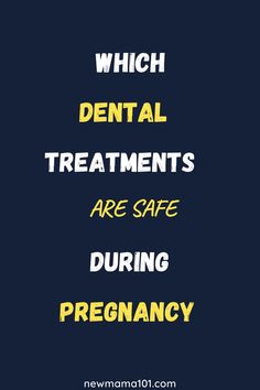 tooth extraction during pregnancy