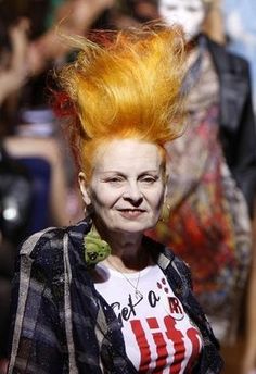 Vivien Westwood, (Mother of Punk) was a famous designer that influenced the 70's. Liminal Horror, Vivien Westwood, Icon People, Modern Punk, English Fashion, Famous Designer, Punk Rocker, Rock N’roll, Advanced Style