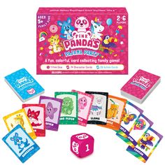 the pink pandas family party game