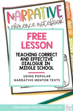 a book with the title free lesson for teaching corrective and effective middle school