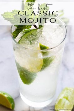 the classic mojito is made with house of yum