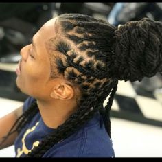 Repost via Stylist/Salon: @dreadlocksparis on IG Braid Dreadlocks, Loc Styles For Men, Dread Heads, Dread Head