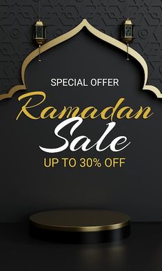 the ramadan sale is up to 30 % off on all items in this store