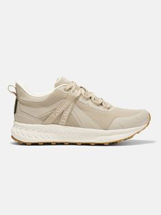 the women's running shoe in beige