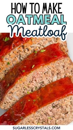 Make a perfect meatloaf using oatmeal topped with a sweet brown sugar glaze. This recipe skips the breadcrumbs for a healthier version while still being delicious and moist. Learn how to create a meatloaf recipes oatmeal brown sugar combination that will wow your guests. Great for cozy family dinners!