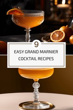 Discover a variety of Grand Marnier cocktail recipes, including B52, Roulette Royale, Grand Hennessy, and more. Create delicious, quick, and flavorful drinks at home! Gran Marnier Drinks, Grand Marnier Drinks, Grand Marnier Cocktail, Sidecar Cocktail, Drinks At Home, Cocktail List, Dry Vermouth, Easy Drinks, After Midnight