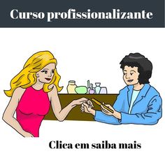 a man and woman sitting at a table talking to each other with the caption custo professionalizente clea em saba mais