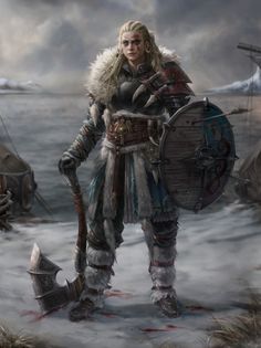 Female Cleric, Viking Aesthetic, Arte Viking, Viking Character, Dnd Homebrew, Warrior Women