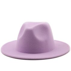 Season Spring, Summer, Autumn, WinterStyle: Leisure Winter Solid Top Hat With Flat Brim, Solid Flat Brim Felt Hat For Spring, Winter Top Hat With Short Brim, Casual Winter Top Hat With Wide Brim, Spring Solid Color Felt Hat With Short Brim, Spring Felt Hat With Short Brim, Elegant Solid Winter Panama Hat With Wide Brim, Solid Color Wide Brim Panama Hat For Winter, Trendy Solid Color Hats With Short Brim