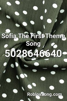 a green and white polka dot print fabric with the words mine turtles song full song - tomas