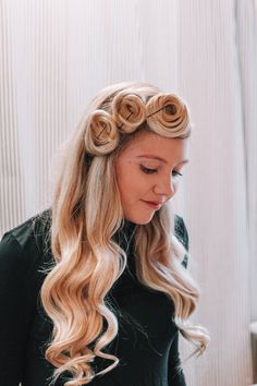 Pinned Curls, Feminine Things, Hair Curling Tutorial, Curls Hair, Victorian Hairstyles