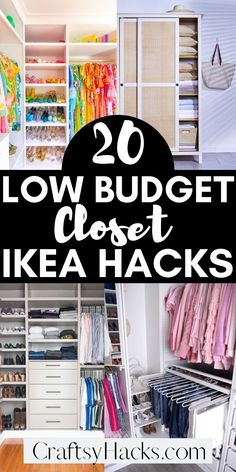 the top ten closet hacks for small spaces and how to use them in your home