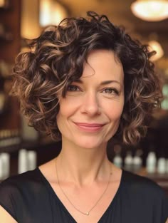 50 Gorgeous Short Wavy Haircuts Trending in 2024 Pelo Bob Ondulado, Matrix Hairstyle, Short Wavy Haircuts, Haircut Wavy, Hairstyles For Prom, Hairstyles 2024, Hairstyle Short, Curly Hair Photos, Medium Curly