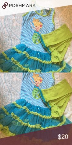 Mermaid outfit tulle tutu size 6 Emily Rose So cute!  Great condition! emily rose Matching Sets Mermaid Outfit, Emily Rose, Tulle Tutu, Matching Sets, So Cute, Mermaid, Size 6, Best Deals