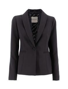 A true must-have in a woman's wardrobe, the single breasted jacket is embellished with a lace insert on the collar, a fabric button fastening, two side pockets and a regular fit. Composition: 90% PL, 10% EA Camo Jacket, Ermanno Scervino, Single Breasted Jacket, Lace Insert, Jacket Blazer, Women's Wardrobe, Black Blazer, Luxury Shop, Luxury Retail