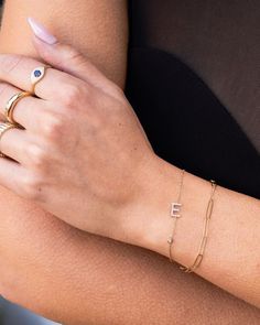 Maybe we're biased, but we love a personalized diamond bracelet.😉 Personalized Bracelets, Necklace Jewelry, Love A, Diamond Bracelet, Make It, Gold Bracelet, Jewelry Necklaces, Bracelet, Chain