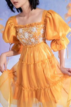 Keelin Puffy Shoulders Dress – MEAN BLVD Filipiniana Dress, Puffy Dresses, Mean Blvd, Royal Dresses, Dress Drawing, Satin Mini Dress, Layered Skirt, Every Girl, Wearing Dress