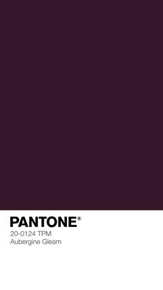 the pantone color is dark purple