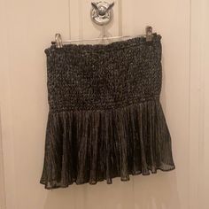 Brand New Sparkly Black Zara Skirt Zara Skirt, Zara Skirts, Zara Black, Party Outfit, Black Silver, Womens Skirt, Zara, Brand New, Skirt