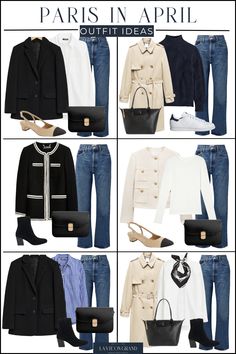 French Style Fashion 2024, Italy In April Outfits, Travel Capsule Wardrobe Spring, Spring Jackets For Women, Paris Elopement, Long Jackets For Women, Fashion Capsule Wardrobe