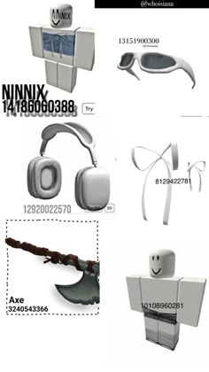 an advertisement for the nintendo wii game console and headphones, with instructions on how to use it