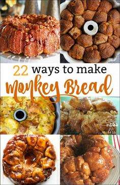 twelve ways to make monkey bread