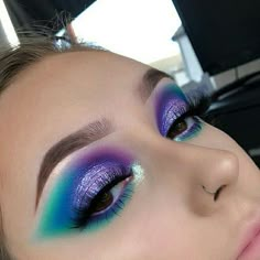 Makeup Pinterest, Make Up Designs, Makeup Sephora, Makeup Tip, Rave Makeup, Crazy Eyes