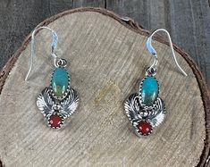 Godber's Nevada Turquoise Earrings in Sterling Silver - Etsy Southwestern Style Stamped 925 Drop Earrings, Glendale Az, Turquoise Earrings, Nevada, Mother’s Day, Jewelry Earrings Dangle, Dangle Drop Earrings, Dangle Earrings, Jewelry Earrings